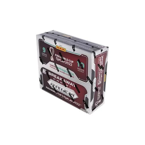 PANINI 2022 FIFA WORLD CUP PRIZM BREAKAWAY Коробка Qatar World Cup Футбол Спортивные Карты 10 Сумок 90 Шт