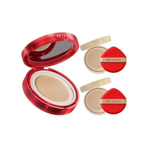 MISSHA Красный Прозрачный Чехол Воздушные Подушки Увлажняющий Маскирующий Защита от Солнца Осветляющий Тон Кожи