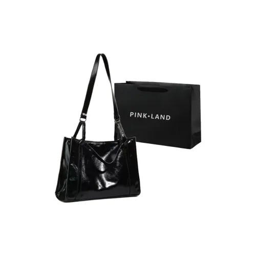 PINK·LAND ПУ (полиуретан) Сумка через плечо Женская