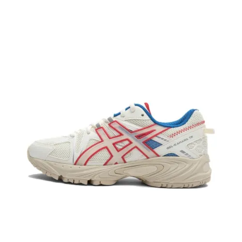 Asics Gel Kahana TR Амортизация Kids Lifestyle Shoes Бежевый Синий Красный Подростки