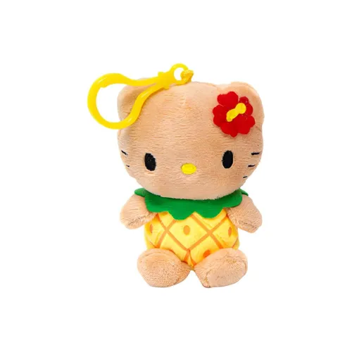 Sanrio Hello Kitty Hawaii Collection Pineapple Limited Plush Pendant 10. Высота 16 см