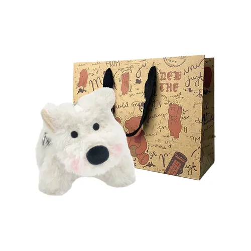 Howard Вест-хайленд Белый Терьер Кукла с украшением плюшевая подвеска высота 10 см