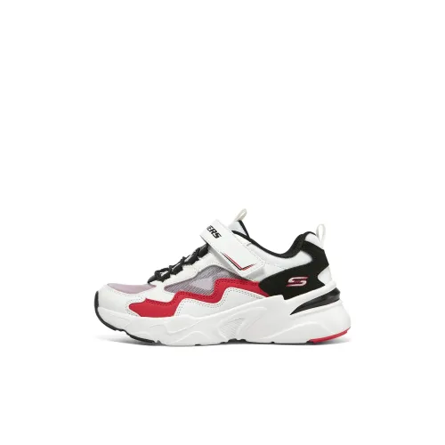 Skechers Kids Casual Low Top Белый Красный Kids