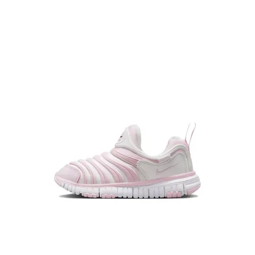 Nike Dynamo Free Детская повседневная обувь Низкий топ Розовый Белый Для дошкольников
