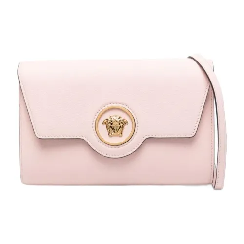 VERSACE Сумка через плечо из телячьей кожи сумка на плечо женская розовая