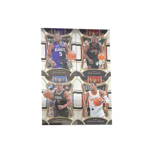 PANINI 2023 24 SELECT Лиса+Адебайо+Мюррей+Байн Основа Звезда Карта Карта Качество Пасы Спортивные Карты 4 шт