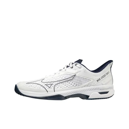 Mizuno Wave Exceed Tour 5 Теннисные Кроссовки Низкий Топ Белый Мужской