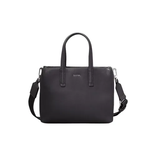 CALVIN KLEIN Полиэстер Тоут Сумка Сумка для покупок Сумка через плечо Сумка Женская Черная