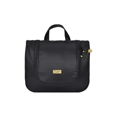 TRAVELBLUE Нейлоновая туалетная сумка среднего размера женская черная