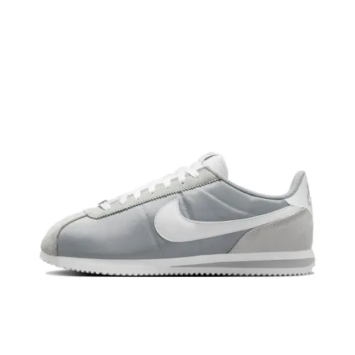 Nike Cortez Collection Slip-resistant Abrasion-resistant Low Top Беговые кроссовки Унисекс Серый