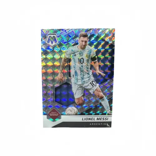 PANINI WORLD CUP Мозаика Аргентина БАРСА BIG Париж Шар Король Месси Серебряный Soccer Star Карта Карта пройдет Through