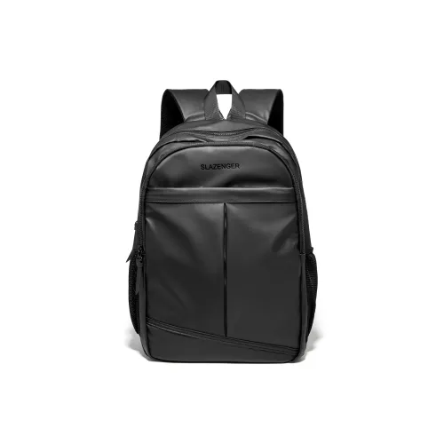 Slazenger Рюкзак из кожи с мембраной мужской черный