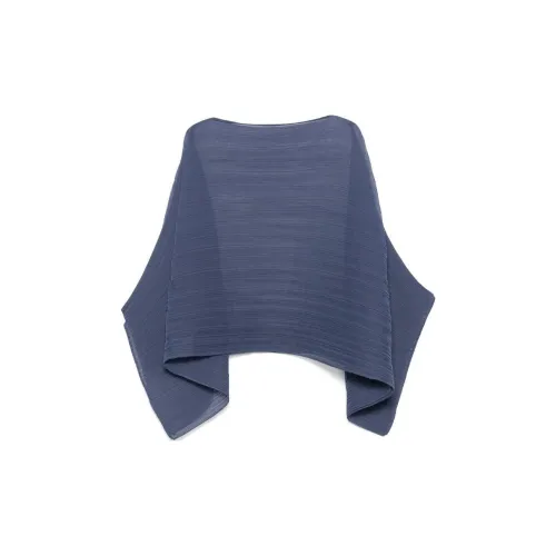 PLEATS PLEASE ISSEY MIYAKE Полиэстер Палантины Женские Синий