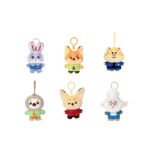 POTDEMIEL X Disney Зверополис Джуди Ницехвискер Полицейский Lightning Финник Sheep Заместитель мэра Куклы