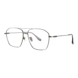 Металлический-C02 & Защита от синего света, 0 диоптрий, плоская подошва, линзы