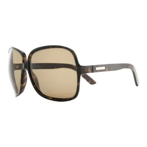 SAINT LAURENT Ацетат Нерегулярная форма Солнцезащитные очки Женские Черепаховый