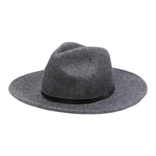 BARBOUR Телячья кожа Шерсть Цилиндры Мужской Серый