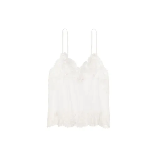 Victoria's Secret Сексуальный KI Пижамный Топ Женские Кокосовый Белый