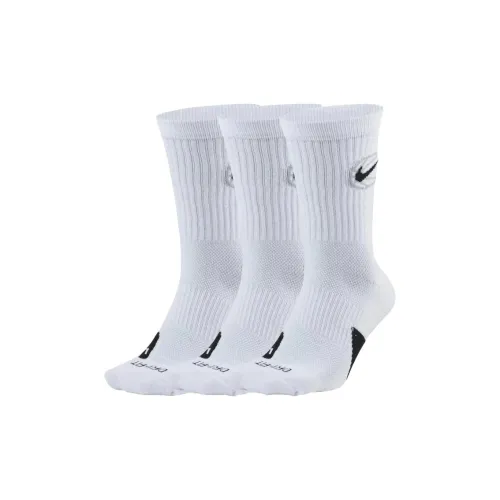 Nike Носки Подарочная Коробка Унисекс 3 Пачки Белые