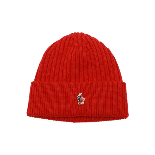 Moncler Новая шерсть Шапки-бини Мужской Красный