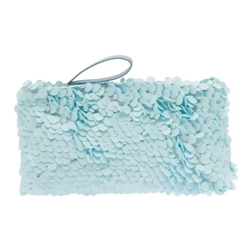 DRIES VAN NOTEN Вискоза Смесь Клатч Женский Светло-Синий