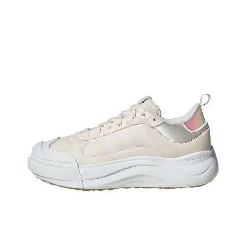 Adidas MAXXCOURT SPW Амортизация Износостойкие Низкие Кроссовки для Тениса Женские Экрю