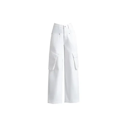 You Cow Me Pants Джинсы Женские Белые