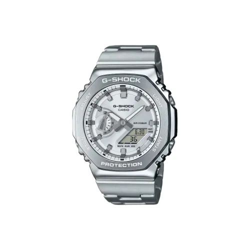 CASIO Steel Series Кварцевый механизм нержавеющая сталь ремешок унисекс серебристый циферблат