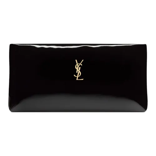 SAINT LAURENT ПУ (полиуретан) Полиэстер Волокно Клатч Унисекс Черный