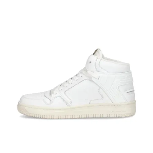 PHILIPPE MODEL MID Топ Повседневная обувь Мужская Белая