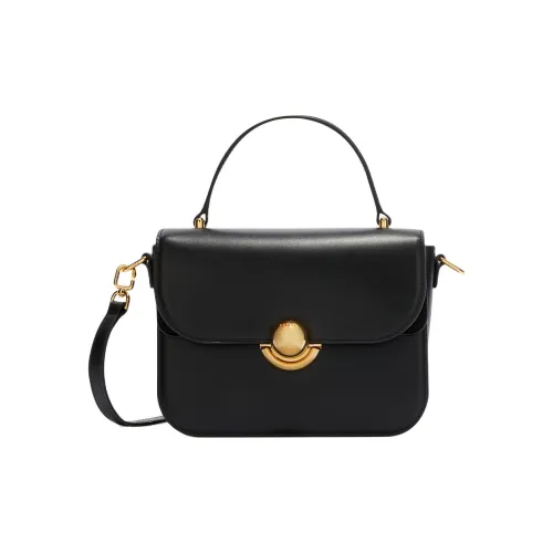 Furla Телячья кожа Сумка через плечо Сумка Маленькая Женская Черная