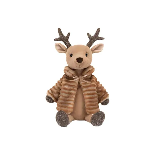 JELLYCAT Farm Animal Collection Sofia Tame Олень Куклы Плюшевая кукла 43 см Высота в сидячем положении