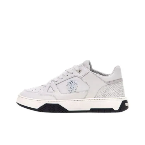 Roberto Cavalli Низкие кроссовки для скейтбординга мужские белые