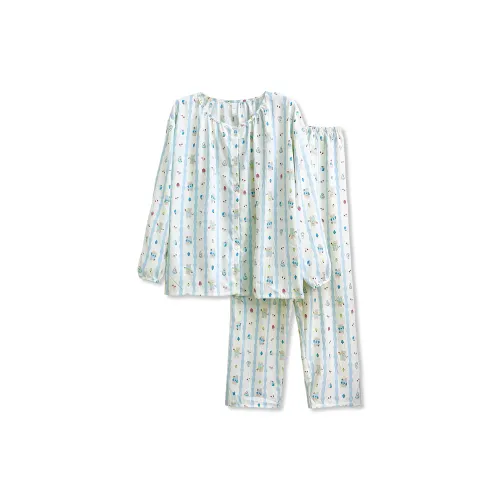 WANANNI Пижамный комплект женский светло-синий