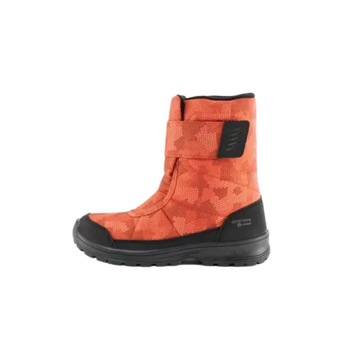 DECATHLON SH100 Детские утепленные сапоги Кораллово-оранжевый Kids