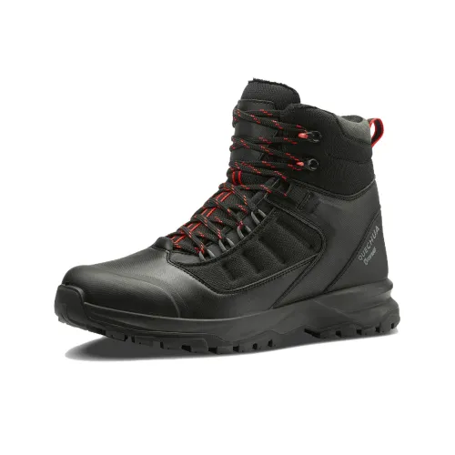 DECATHLON SH500 Альпинистские и туристические ботинки MID Топ Черный/Вермильон Мужской