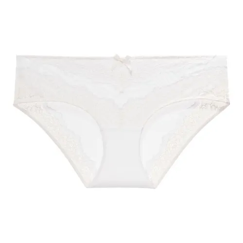 Victoria's Secret Dream Angels Трусики-бикини Женские 1 Пачка Кокосовый Белый