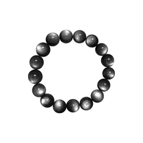 Shang Yinfu Серебряный SHEEN Обсидиан Браслеты Унисекс