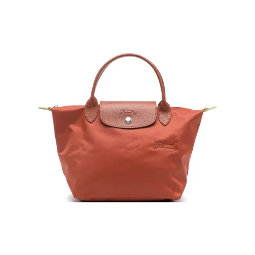 LONGCHAMP Le Pliage Полиамид Сумка Маленькая Женская Каштановая