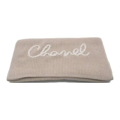 CHANEL Кашемир Вязаные шарфы Женские
