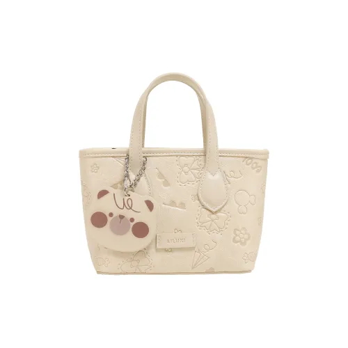 AILUXI Сумка через плечо из синтетической кожи сумка обычная женская цвет молочный белый