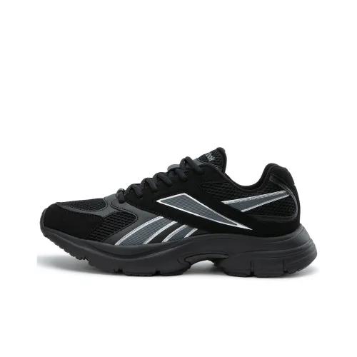 Reebok совместный низкий топ беговые кроссовки унисекс черный воин