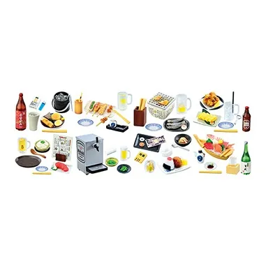 RE MENT Original Collection Izakaya Lucky Draw Целая коробка 8 шт