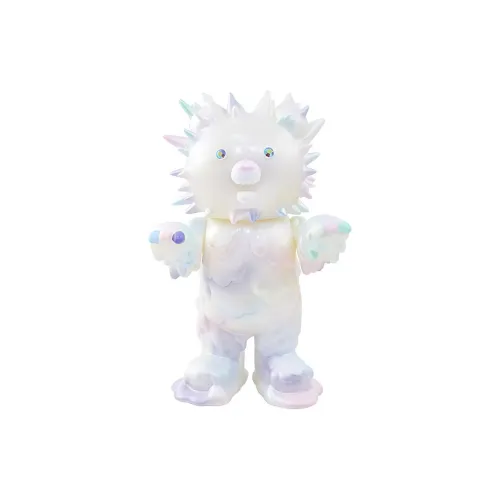 POP MART x INSTINCTOY Малыш Inc10th Цвет 'Призрачный Радужный' Белый Модные Фигурки 15,5 см