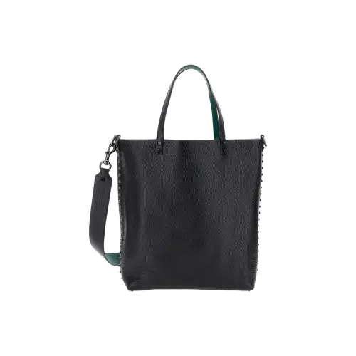 Valentino Сумка через плечо из телячьей кожи мужская черная