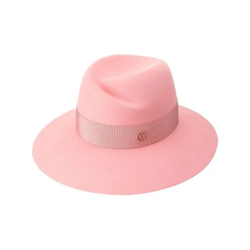 Maison Michel Шерстяной войлок Цилиндры Женские Розовый