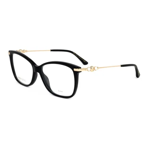 Jimmy Choo Ацетатные оправы для очков "Кошачий глаз" Женские Черные