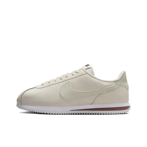 Nike Cortez Low Low Топ Беговые кроссовки Женские Бежевый