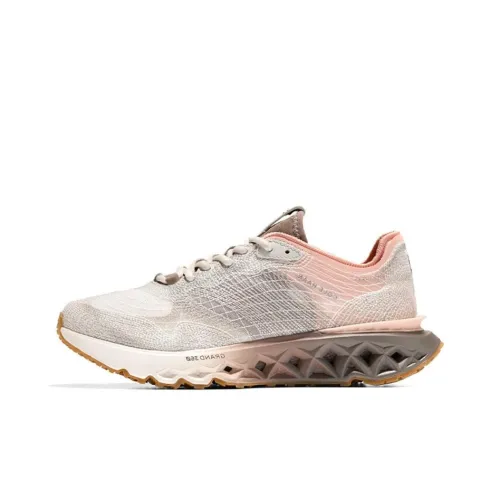 COLE HAAN Низкий топ Повседневная обувь Мужская Розовый Градиентный Айвори Белый