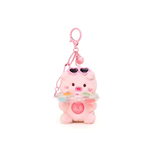 Jinnew Smile Healing Animals Надувной круг Party Plush Pendant 11cm Рекомендуемая высота